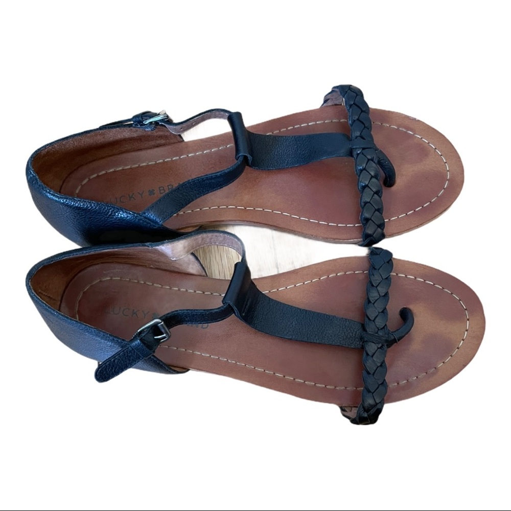 Lucky brand strappy sandals size 7.5